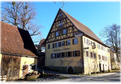 Gasthaus "Zum Ochsen" : Historische Gastwirtschaft und individueller Lebens- & Wirkungsraum