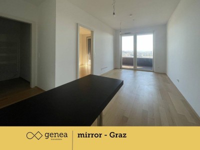 Wohnen im 11 Stock mit Schlossbergblick - Graz Reininghaus - Hauseigener Spa Bereich