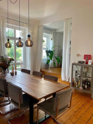 Charmante Altbauwohnung mit 2 Balkonen und Gartenmitnutzung am Rande des Zooviertels