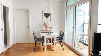 Geschmackvolle Wohnung in zentraler Lage Düsseldorfs mit Einbauküche