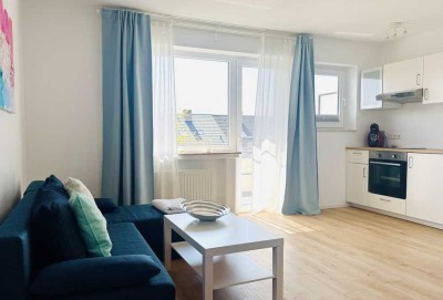 Modernes Apartment mit Südbalkon und Einbauküche | Komplett eingerichtet