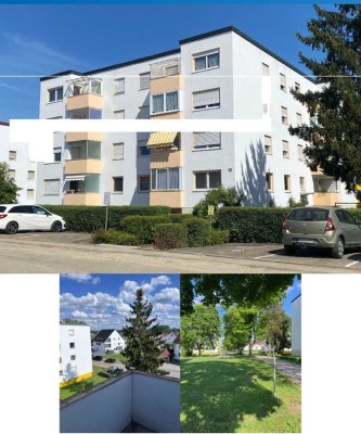 Exklusive 3-Raum-Wohnung mit Balkon und Einbauküche in Neustadt an der Donau