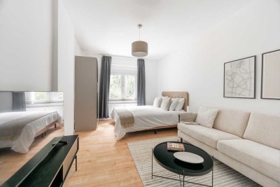 Beeindruckende 1-Zimmer Wohnung in Mitte - vollmöbliert