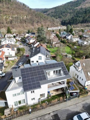 Helle Eigentumswohnung mit 3 Terrassen und Blick auf den Odenwald