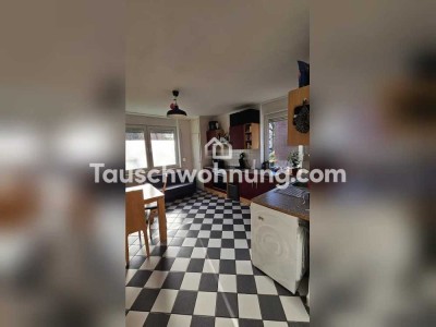 Tauschwohnung: Helle 3-Zimmer Wohnung mit großer Küche