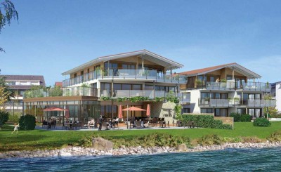 Traumwohnung zentral in Immenstaad am Bodensee. Erstbezug. Seezugang