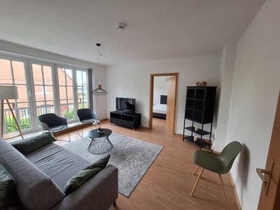 möblierte 2-Raum-Wohnung im Zentrum