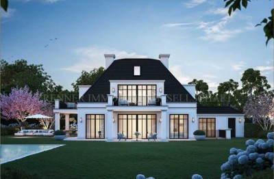 ELEGANTE NEUBAU-VILLA MIT POOL IN BESTLAGE GRÜNWALD