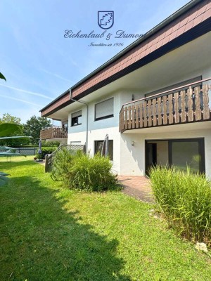 Schöne 2 ZKB-Wohnung mit EBK, Terrasse, Garten + Stellplatz in toller Lage in SLS - Picard