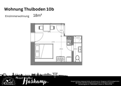 Erstbezug nach Sanierung: Geschmackvolle 1-Zimmer-Wohnung in Heiligenhafen