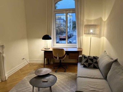 Möblierte 2-Zimmer Altbau-Wohnung mit Charme nähe des Schweizer Platzes