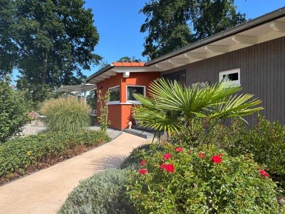 Nahezu Alleinlagegefühl,  Premiumwohnbungalow, nur 5 Min zum Strand !