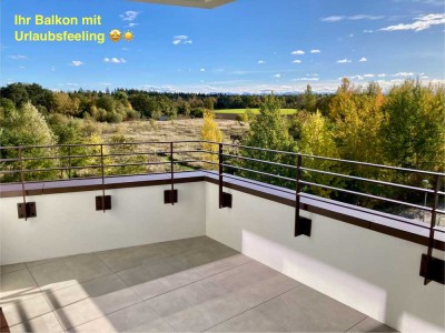 Schmuckstück mit Berg-, Wald- & Parkblick * 2 Balkone * EBK * Einbauschränke *viele Extras