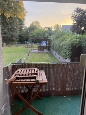 Gepflegte 3,5-Zimmer-Wohnung mit Balkon und eigener Gartenparzelle in Essen