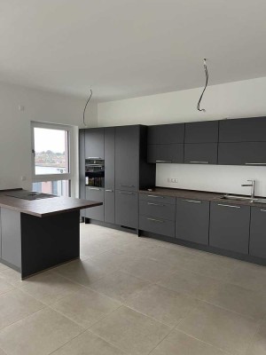 Penthouse mit Blick über Büdingen.