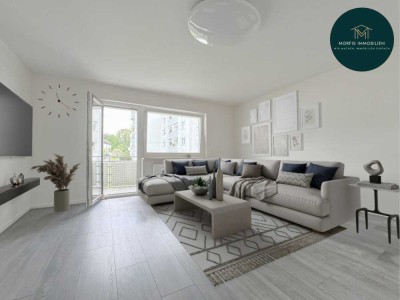 **Renovierte 2-Zimmer-Wohnung mit Balkon & Stellplatz in ruhiger Lage von Sachsenheim**