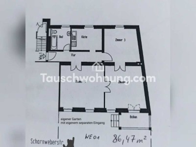 Tauschwohnung: Altbauwohnung in Müggelsee Nähe