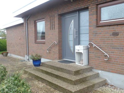 BUNGALOW MIT VIEL POTENZIAL - Wohnen auf einer Ebene in Landkirchen!Modernisierungen erforderlich!