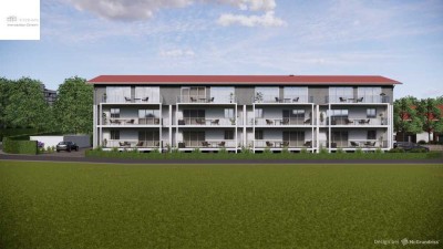 Moderne 3-Zimmer Wohnung mit Balkon in Rosenheim Erlenau / Wehrfleck