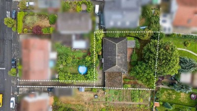 Lampertheim: Attraktives Grundstück mit Bestandsgebäude in ruhiger, stadtnaher Wohnlage
