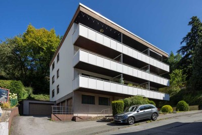 Ideal für junge Familie: Schöne 3-Zimmer-
Wohnung mit Südbalkon, Weitblick und zwei Bädern