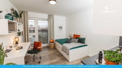 Zum 01.12.2025: Ideal für Pendler & Studenten: Vollmöbliertes Apartment in Hannover!