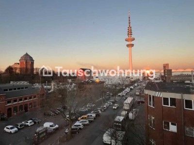Tauschwohnung: 3 Zi Whg Altbau Schanze gegen Whg mit Garten / Terrasse