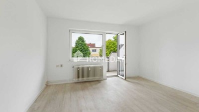Neu sanierte 3-Zimmer-Wohnung mit überdachtem Balkon in ruhiger Lage