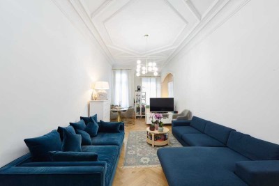 Charmante Gründerzeitwohnung, von Designern ausgestattet, in gefragter Innenstadtlage