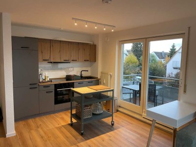 Einziehen & Wohlfühlen – stilvoll renovierte & möblierte 1,5-Zimmer-Wohnung, ideal für Berufspendler