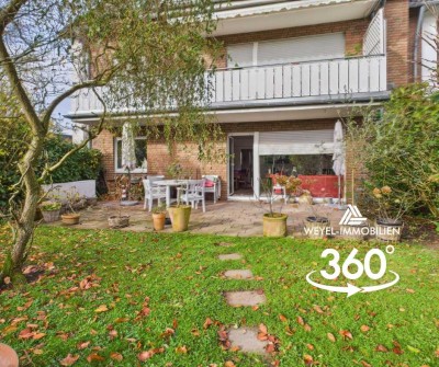 Haus im Haus Gefühl in Essen-Heidhausen- Großzügiges Wohnen mit Eingang, Garten,Terrasse und Garage!