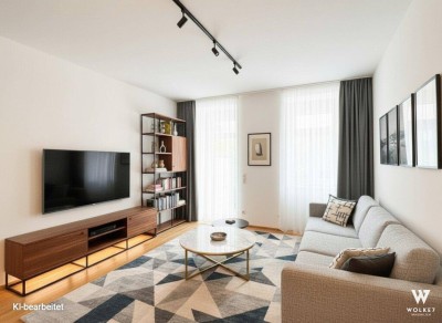 Generalsanierte 2-Zimmer-Wohnung mit eigener Garten-Terrasse I Innenhoflage I Nähe Westbahnhof / Mariahilferstraße