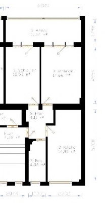 Gemütliche Wohnung im 1.OG