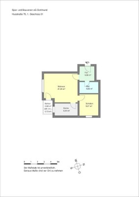 Schöne Kleine Wohnung in Dortmund Hörde mit WBS