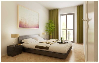 Eberswalde: ERSTBEZUG im LUXUS Neubau: 2-Zi mit 40 m² und Balkon ab 2026 BEZUGSBEREIT