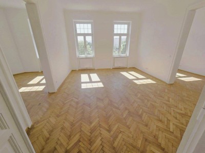 ++ Jugendstil-Juwel im Wiener Altbau mit ZWEI Kaminanschlüssen + Unter Sankt Veit U-BAHN + 5-Zimmer 125m² + VERANDA 5,33m² ++