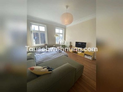 Tauschwohnung: Schöne Altbauwohnung in St. Georg zum Tausch gehen kleinere