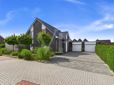 Modernes Einfamilienhaus mit Wohlfühlgarten und Dachterrasse in Carolinensiel