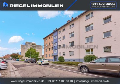 Sie hier? Wir auch! 3-Zimmer-Wohnung mit Potenzial, ca. 63,00 m², Balkon und Kellerraum