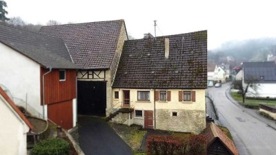 Bauernhaus in Schöntal mit großem Entwicklungspotenzial – Ideal für Sanierung, Ausbau oder Neubau