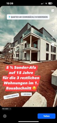 Neubau 4-Zimmer OG-Wohnung C4 - großzügig, 100 m² groß - 5 % Sonder-Afa nutzen !!