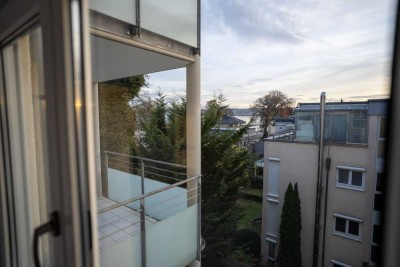 Seenahe 3-Zimmer-Wohnung Konstanz Musikerviertel mit Seesicht