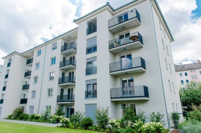 Schicke 3-Zimmer-Wohnung im Neubau: West-Balkon, 2 Bäder, EBK