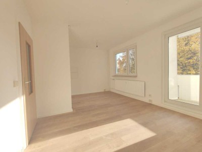 3-Raumwohnung in ruhiger Lage + neuer Laminatboden + Wannenbad + EBK-Option