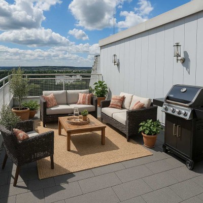2 - Zimmerwohnung mit Traumterrasse von Privat!