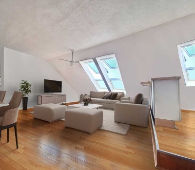 2 Zimmer Dachgeschosswohnung mit Loftcharakter in Hannover/Linden