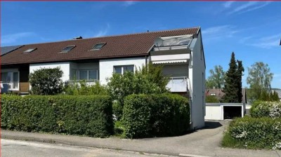 2-Zimmer-Wohnung mit Terrasse, Garten, Balkon und Garage in bevorzugter Lage von Vaihingen an der En