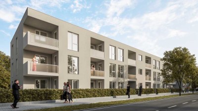 Geräumige 4-Zimmer-Neubauwohnung mit Garten
