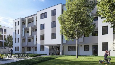 91 m² bezugsfertige Komfortzone mit großem Balkon oder Terrasse