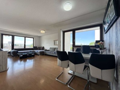 Helle 3-Zimmer Wohnung mit malerischem Weitblick.